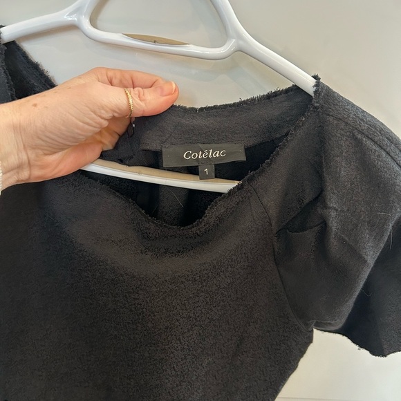 Cotelac navy dress size 1 (US 4) - Picture 5 of 6